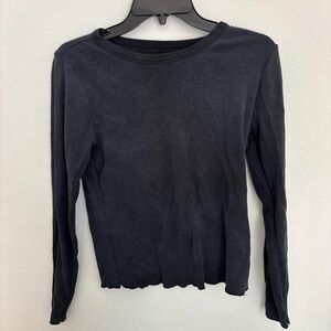 Hunter for Target Black Long Sleeve Tee